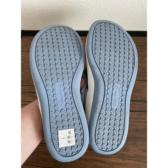 Skechers Blue Arch Fit Sunshine Sandals Flip Flops 163312 Women Size 9 Comfort - Picture 3 of 4